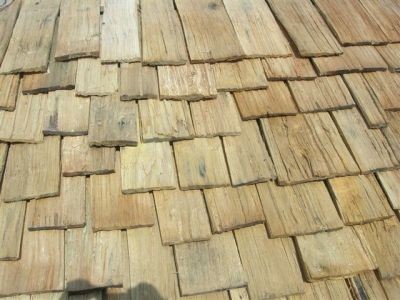 Tuinhuisjes - Eiken shingles.